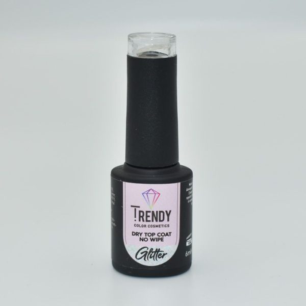 Dry Top Coat No Wipe Glitter 6ml