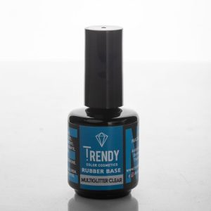 Rubber Base MultiGlitter Clear 15ml