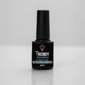 Rubber Base Multiglitter Clear 6ml