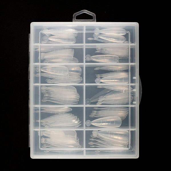 Νύχια 120τεμ. Dual Form Stilletto Poly Gel Mold - NTS-83