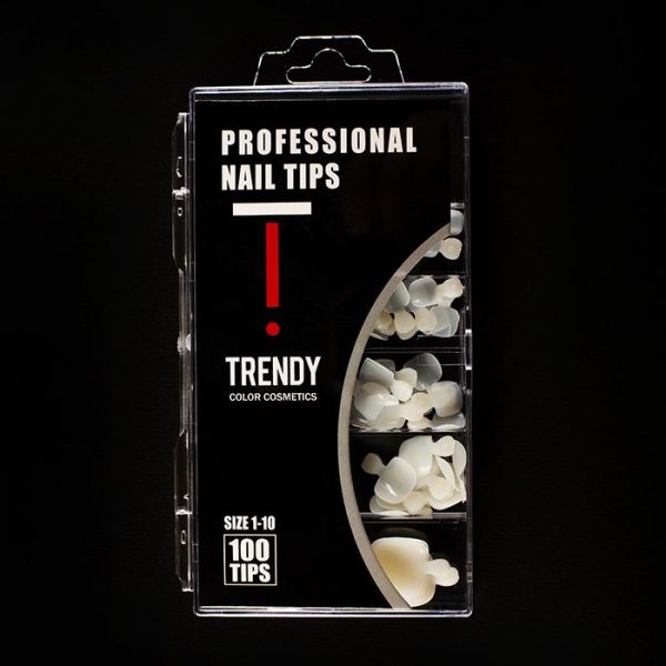 Νύχια 100τεμ. Toe Natural - NTS-38