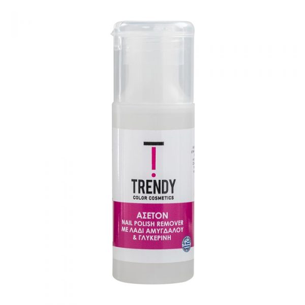 Ασετόν Trendy με Λάδι Αμυγδάλου &amp; Γλυκερίνη 100ml
