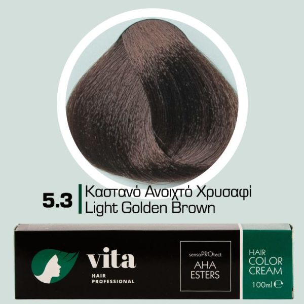 5.3 Καστανό Ανοιχτό Χρυσαφί 100ml - Αναλογία Ανάμιξης 1:1