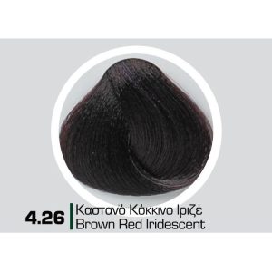 4.26 Καστανό Ιριζέ Κόκκινο 60ml - Αναλογία Ανάμιξης 1:1