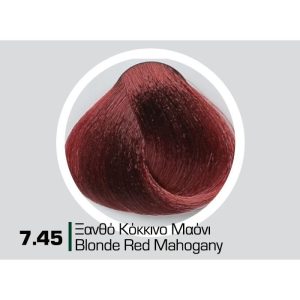 7.45 Ξανθό Κόκκινο Μαόνι 60ml - Αναλογία Ανάμιξης 1:1