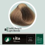 8 Ξανθό Ανοιχτό 100ml - Αναλογία Ανάμιξης 1:1