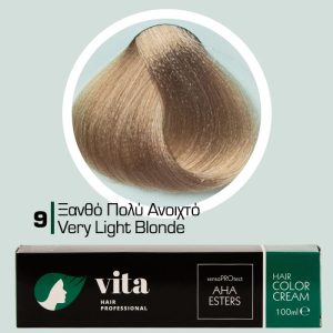 9 Ξανθό Πολύ Ανοιχτό 100ml - Αναλογία Ανάμιξης 1:1