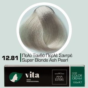 12.81 Ξανθό Περλέ Σαντρέ 100ml - Αναλογία Ανάμιξης 1:1