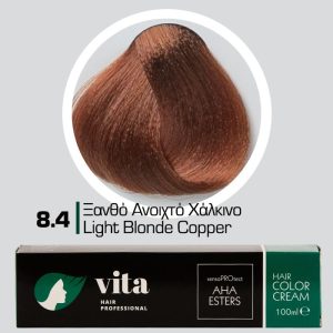 8.4 Ξανθό Ανοιχτό Χάλκινο 100ml - Αναλογία Ανάμιξης 1:1