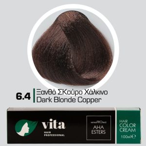 6.4 Ξανθό Σκούρο Χάλκινο 100ml - Αναλογία Ανάμιξης 1:1