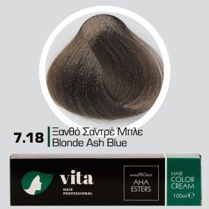 7.18 Ξανθό Σαντρέ Μπλε 100ml - Αναλογία Ανάμιξης 1:1