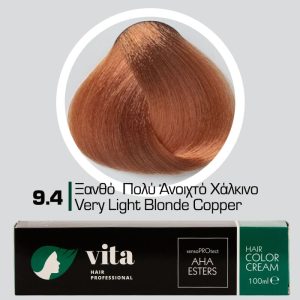 9.4 Ξανθό Πολύ Ανοιχτό Χάλκινο 100ml - Αναλογία Ανάμιξης 1:1