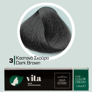 3 Καστανό Σκούρο 100ml - Αναλογία Ανάμιξης 1:1