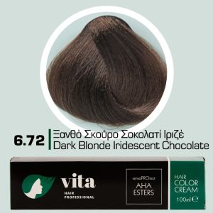 6.72 Ξανθό Σκούρο Σοκολατί Ιριζέ 100ml - Αναλογία Ανάμιξης 1:1
