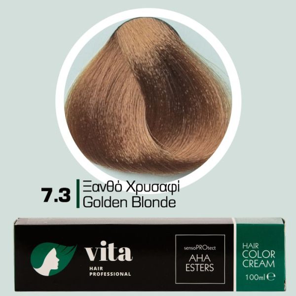 7.3 Ξανθό Χρυσαφί 100ml - Αναλογία Ανάμιξης 1:1