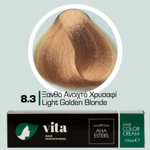 8.3 Ξανθό Ανοιχτό Χρυσαφί 100ml - Αναλογία Ανάμιξης 1:1