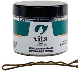 Τσιμπιδάκι VITAHP TK-50 (50mm) Βάζο Καστανό 500gr.