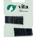 Τσιμπιδάκι VITAHP TK-50 (50mm) Καρτέλα Μαύρο 24τεμ.