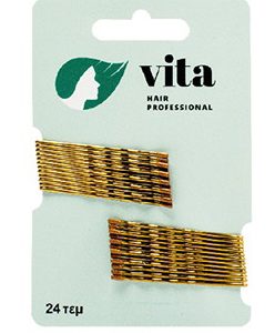 Τσιμπιδάκι VITAHP TK-50 (50mm) Καρτέλα Καστανό 24τεμ.