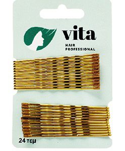 Τσιμπιδάκι VITAHP TK-70 (70mm) Καρτέλα Καστανό 24τεμ.