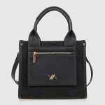 Verde Γυναικεία Τσάντα Χειρός 16-8165 Black