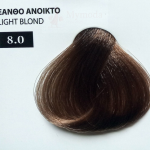 100ml Νο 8 ΞΑΝΘΟ ΑΝΟΙΚΤΟ % ΒΑΦΗ
