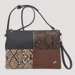 Verde Γυναικεία Τσάντα Φάκελος-Χιαστί 16-0008694 Animal Print Black